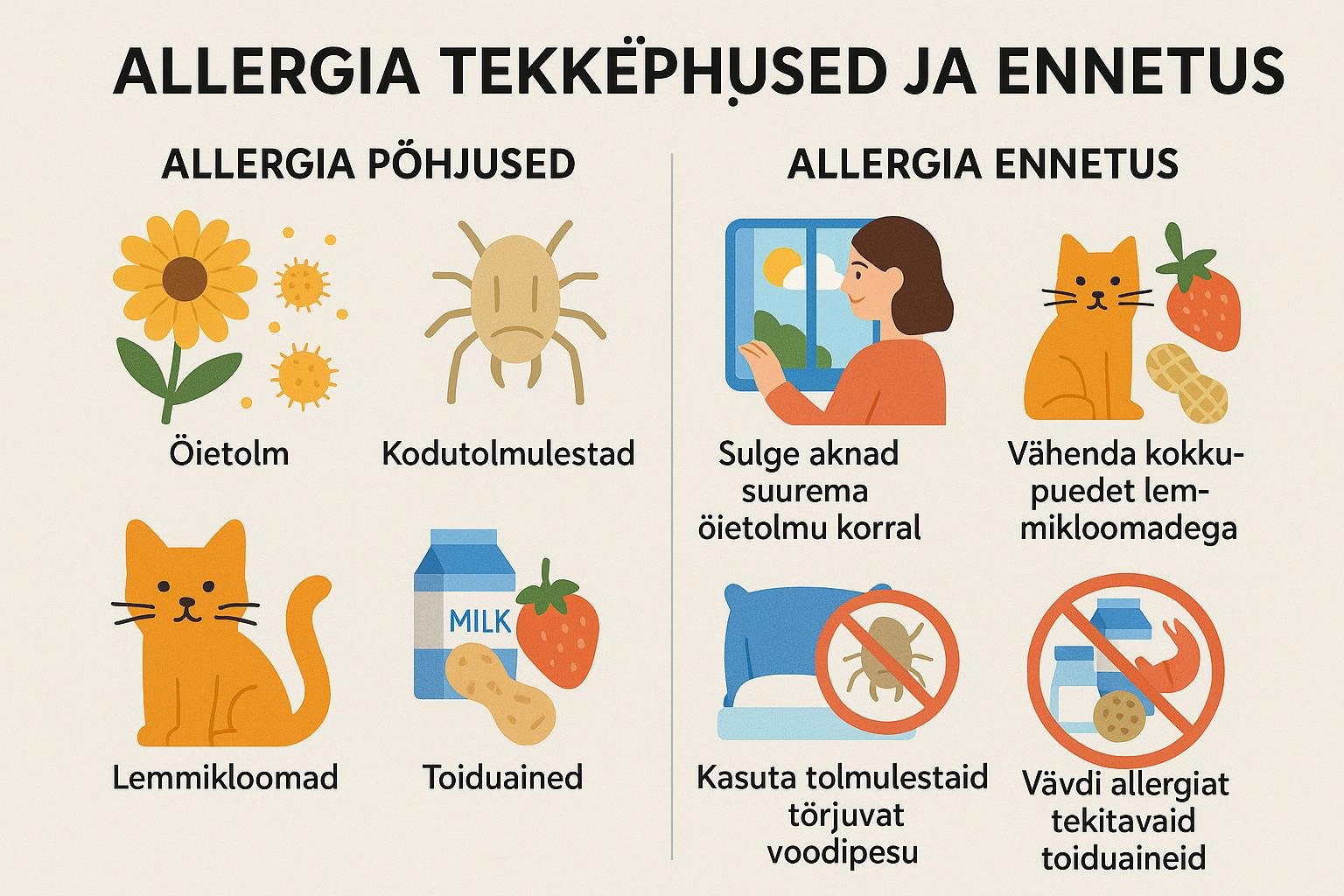 Allergiad ja ennetamine
